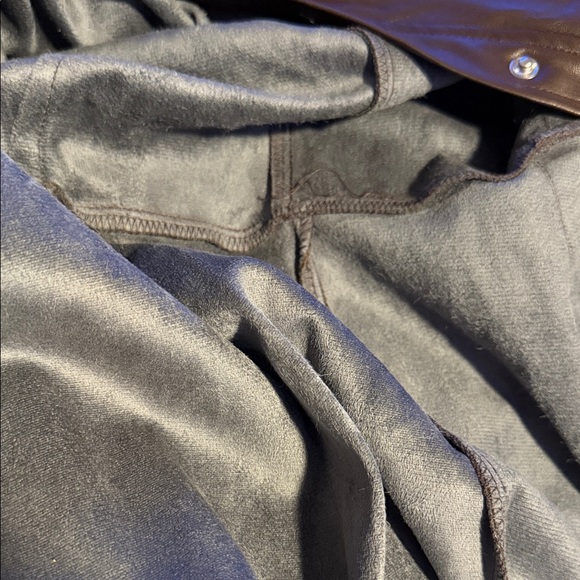 Eloquii Dark Brown Leather Buttoned Dress Size 16 - Picture 7 of 7